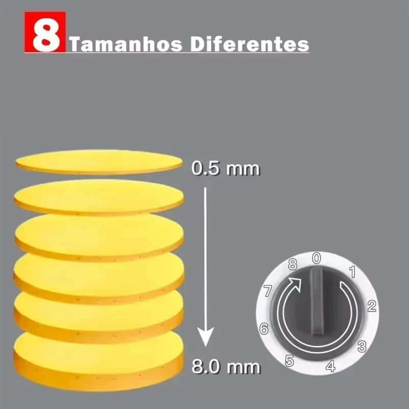 5-in-1 Gemüseschneider mit Sicherheitshalter