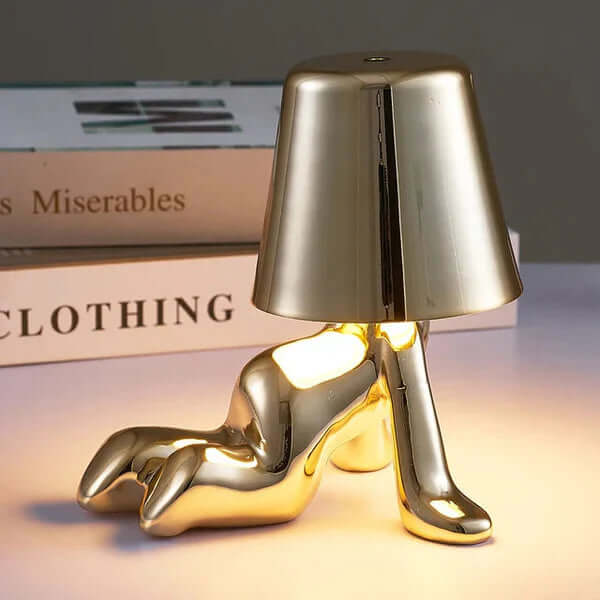 Lampe de table LED dimmable blanc chaud