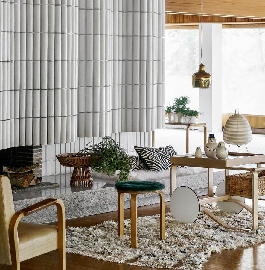 Lampe de table japonaise Yumi - lumière d'ambiance