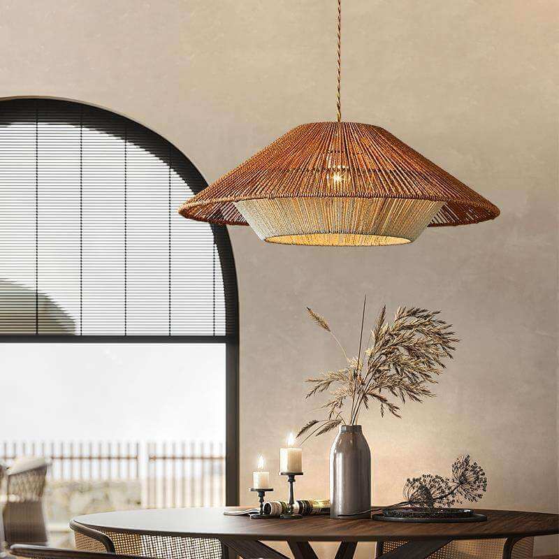 Lampe suspendue japonaise