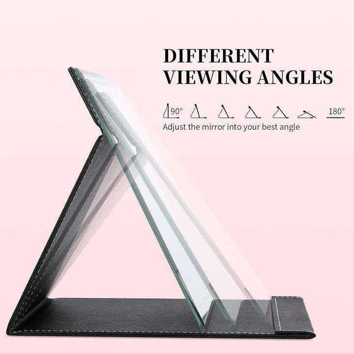 Kompakter Kosmetikspiegel mit Ständer