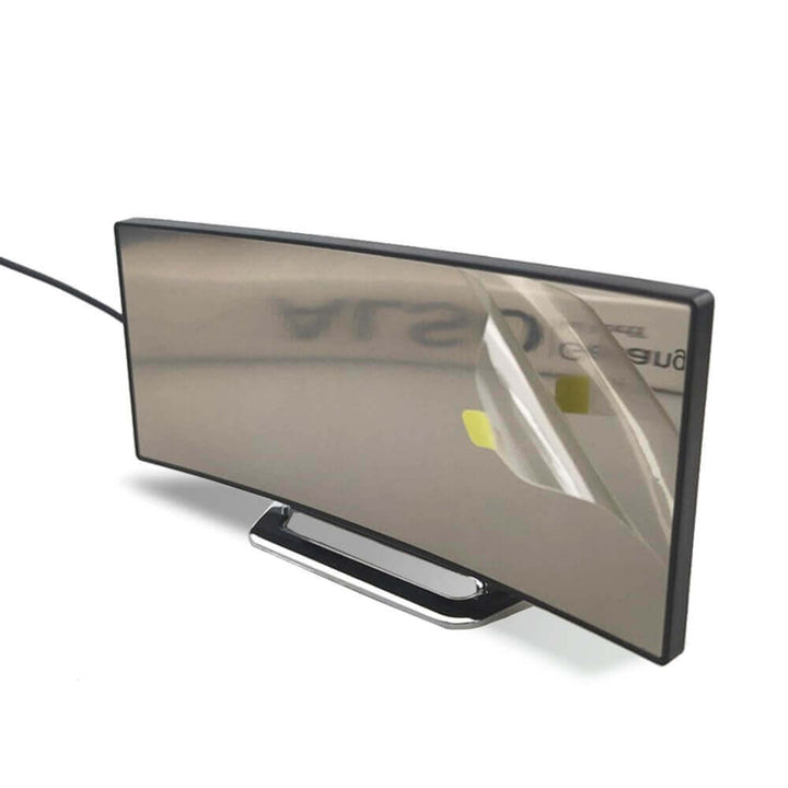 Réveil LED incurvé - Horloge numérique avec mode nuit