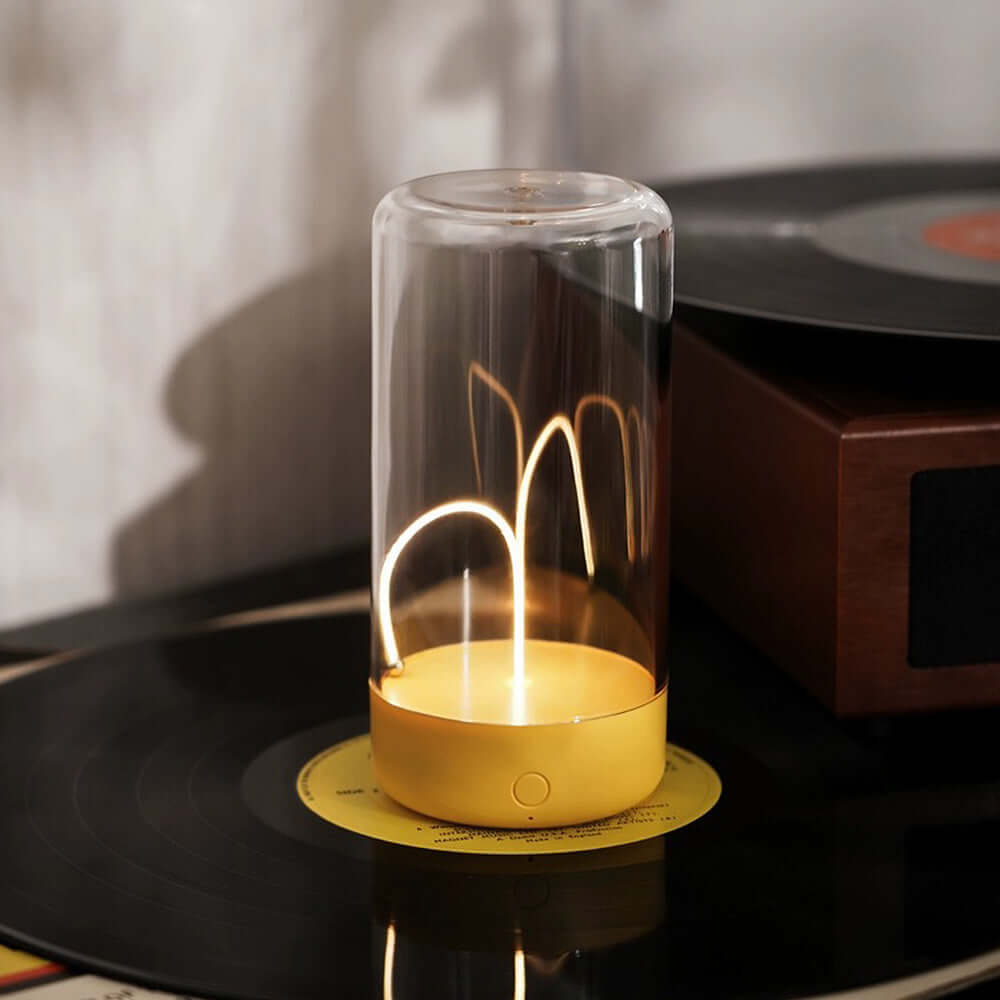 Mini lampe de table magnétique à LED avec lumière d'ambiance