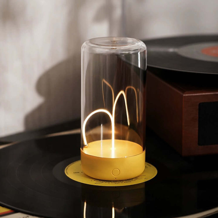Mini lampe de table magnétique à LED avec lumière d'ambiance