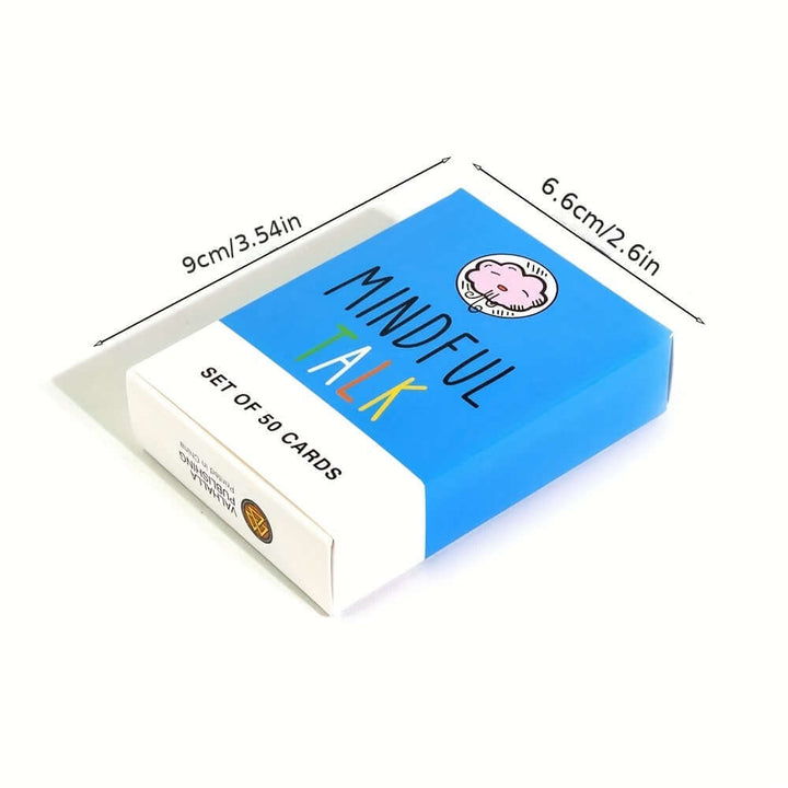 Jeu de cartes de conversation en famille - Connexion et réflexion