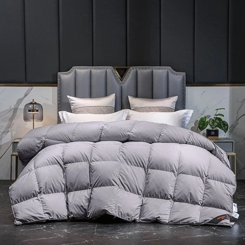 Luxuriöse Gänsedaunenbettdecke