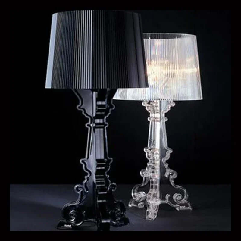 Verstellbare Acryl Tischlampe Barock Design
