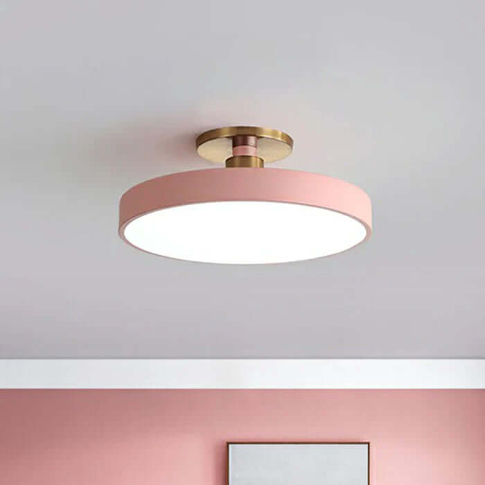Plafonnier LED au design nordique moderne