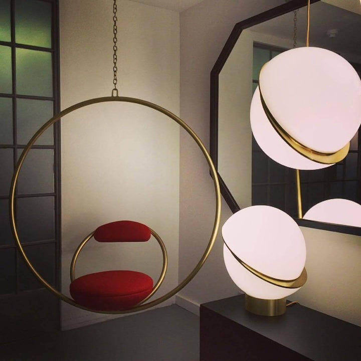 Suspension en forme de lune Design moderne