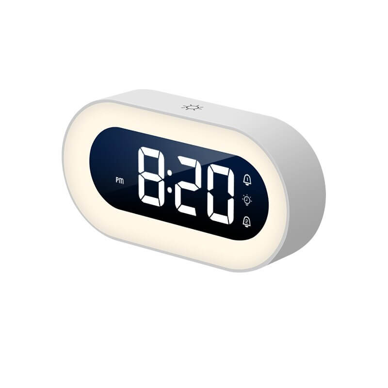 Digitaler Wecker mit Nachtlicht
