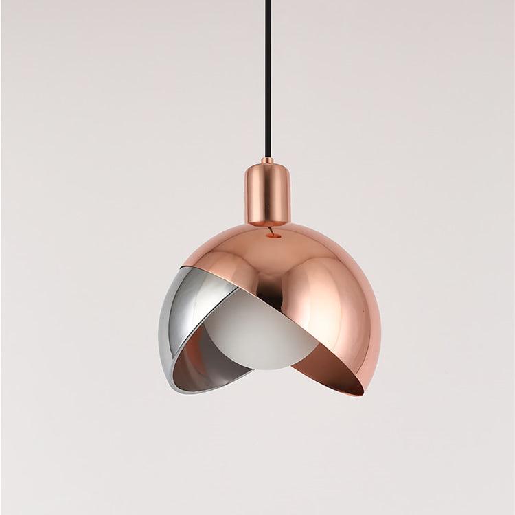 Elegante Pendelleuchte - Glas Metall Design