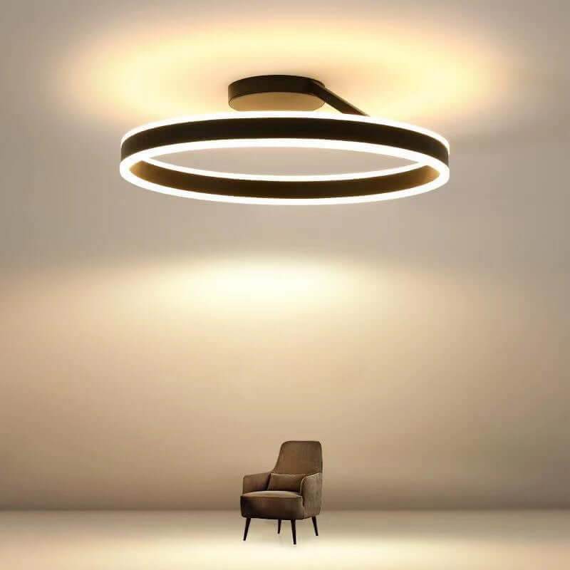 Plafonnier LED moderne pour salon