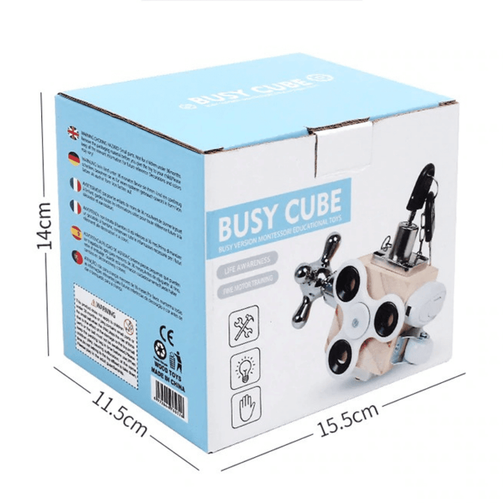 Holzkubus Puzzle Spielzeug für Kleinkinder