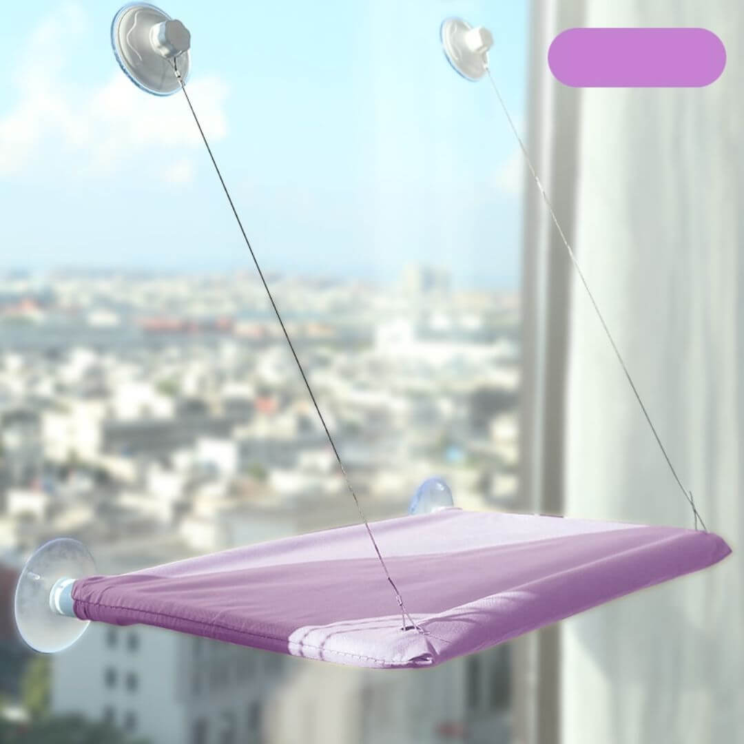 Hamac mural pour chats - vue panoramique