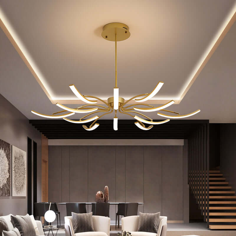Moderne LED-Deckenleuchte