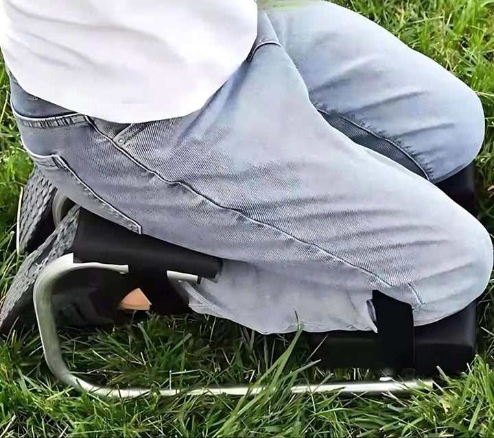 2-in-1 Gartenknieschoner & Hocker - Gartenhilfe