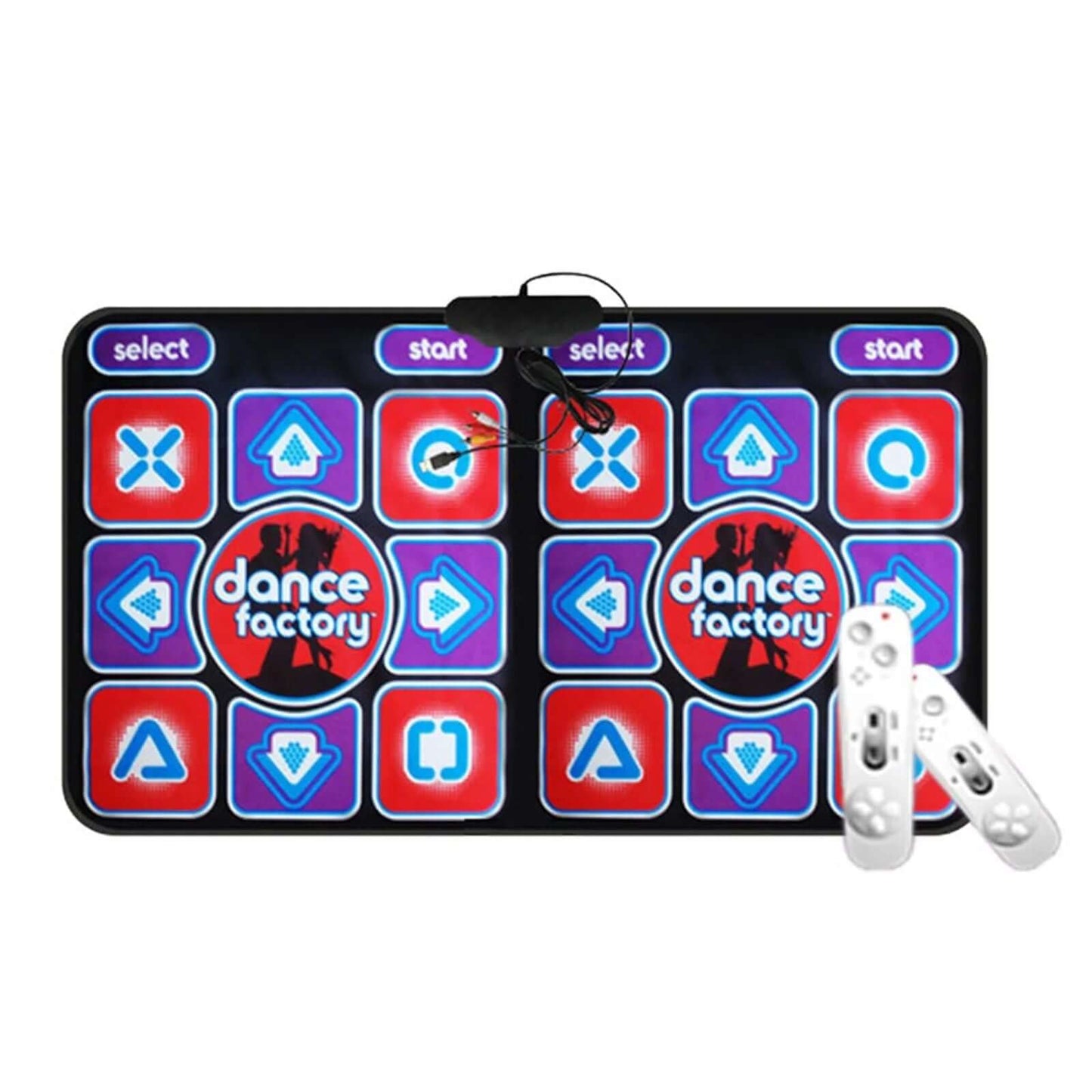 Tapis de danse double pour PC et TV - RhythmFlex
