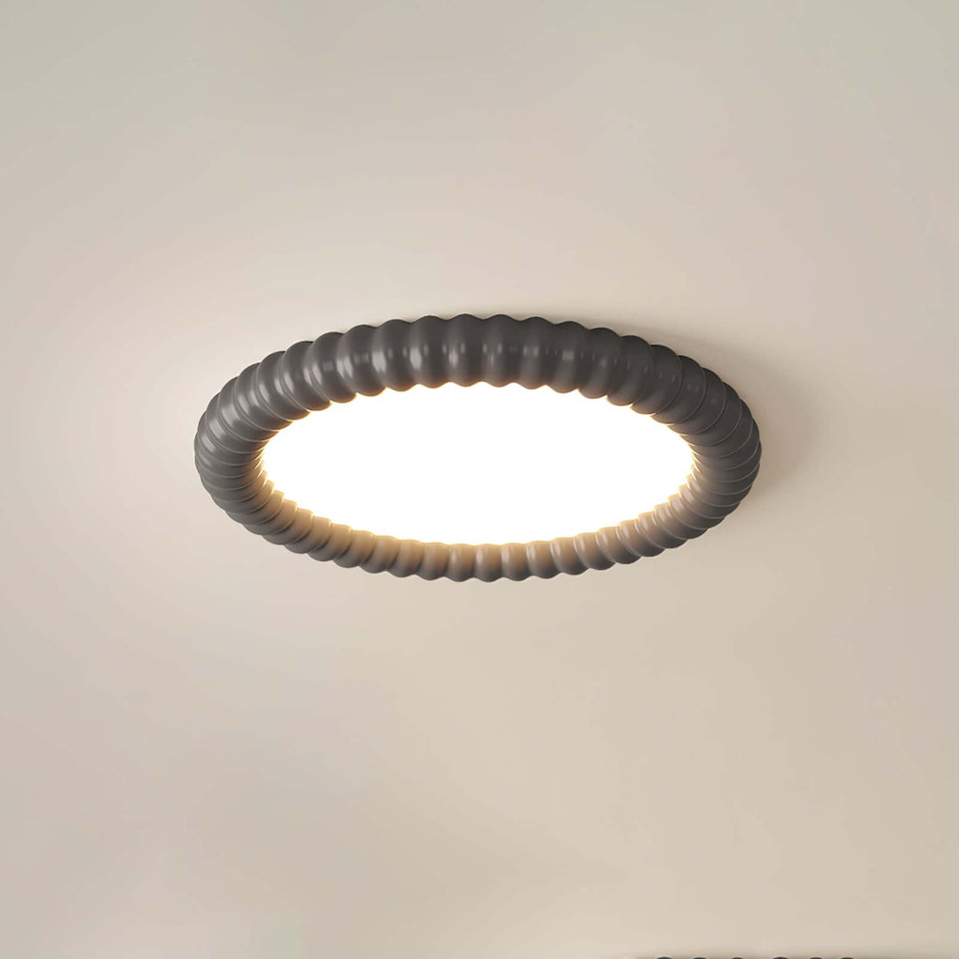 Plafonnier LED moderne - design ondulé
