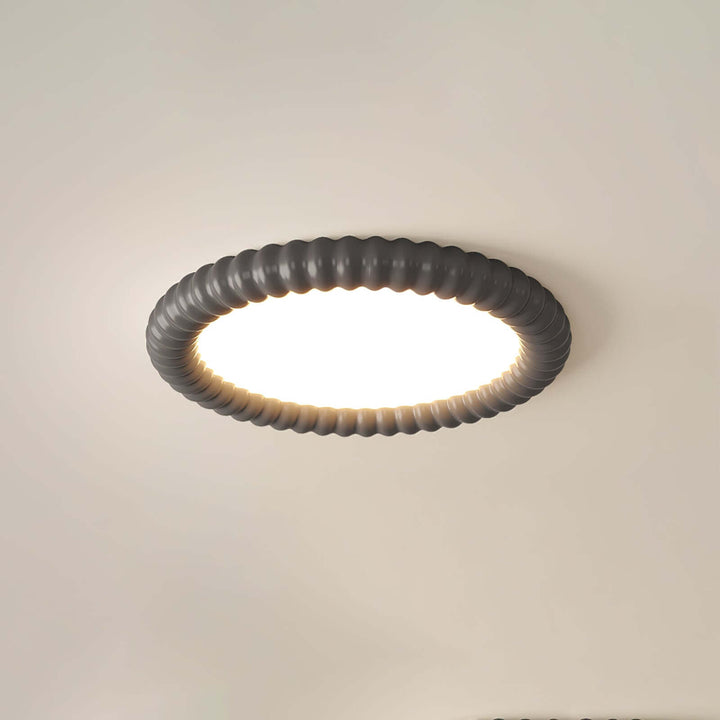 Plafonnier LED moderne - design ondulé