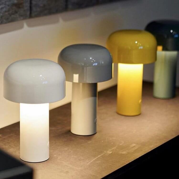 LED Tischlampe Dimmbar - 3 Farbmodi, Modernes Design