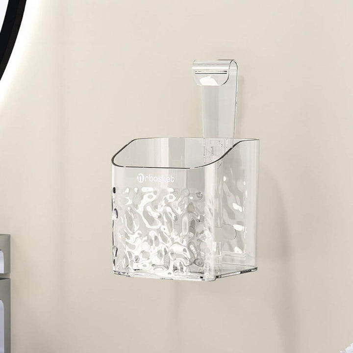 Étagère de salle de bain avec ventouses - gain de place