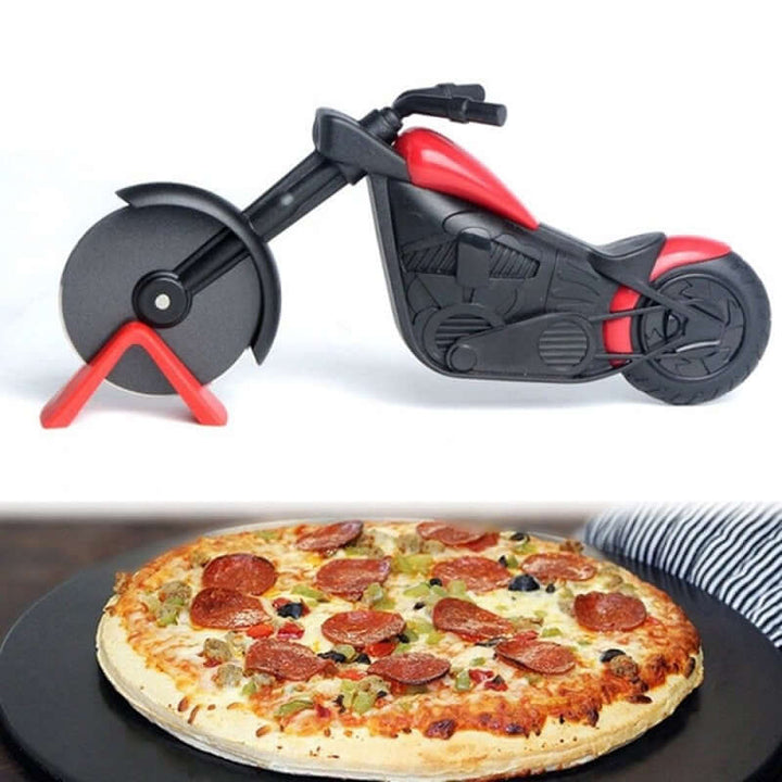 Coupe-pizza moto - MotoSlice