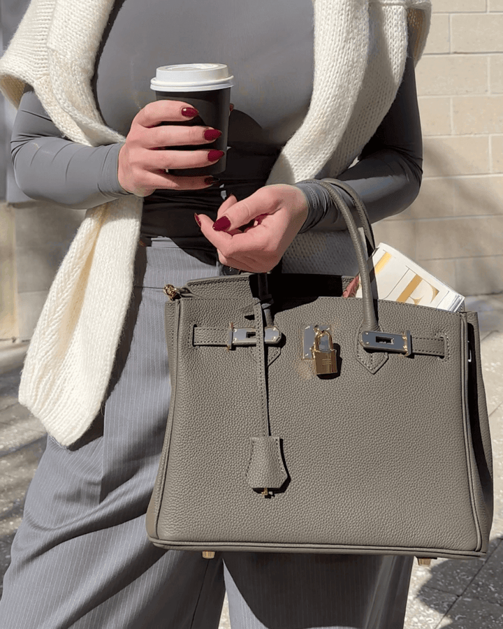 Elegante Lederhandtasche Damen