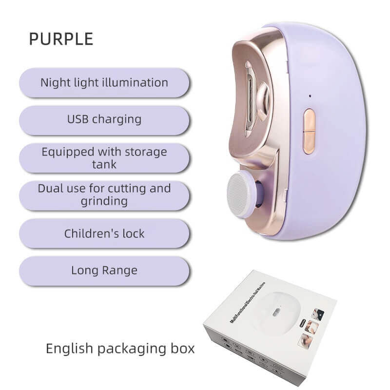 3-in-1 Elektrischer Nagelknipser & Polierer