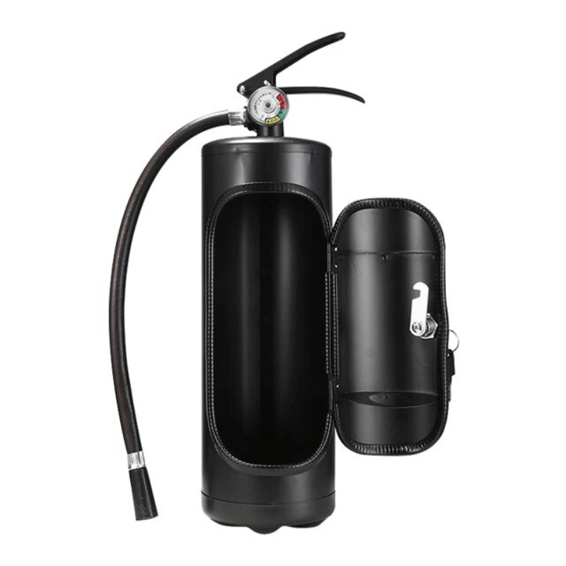 Porte-bouteilles design extincteur - Flamma