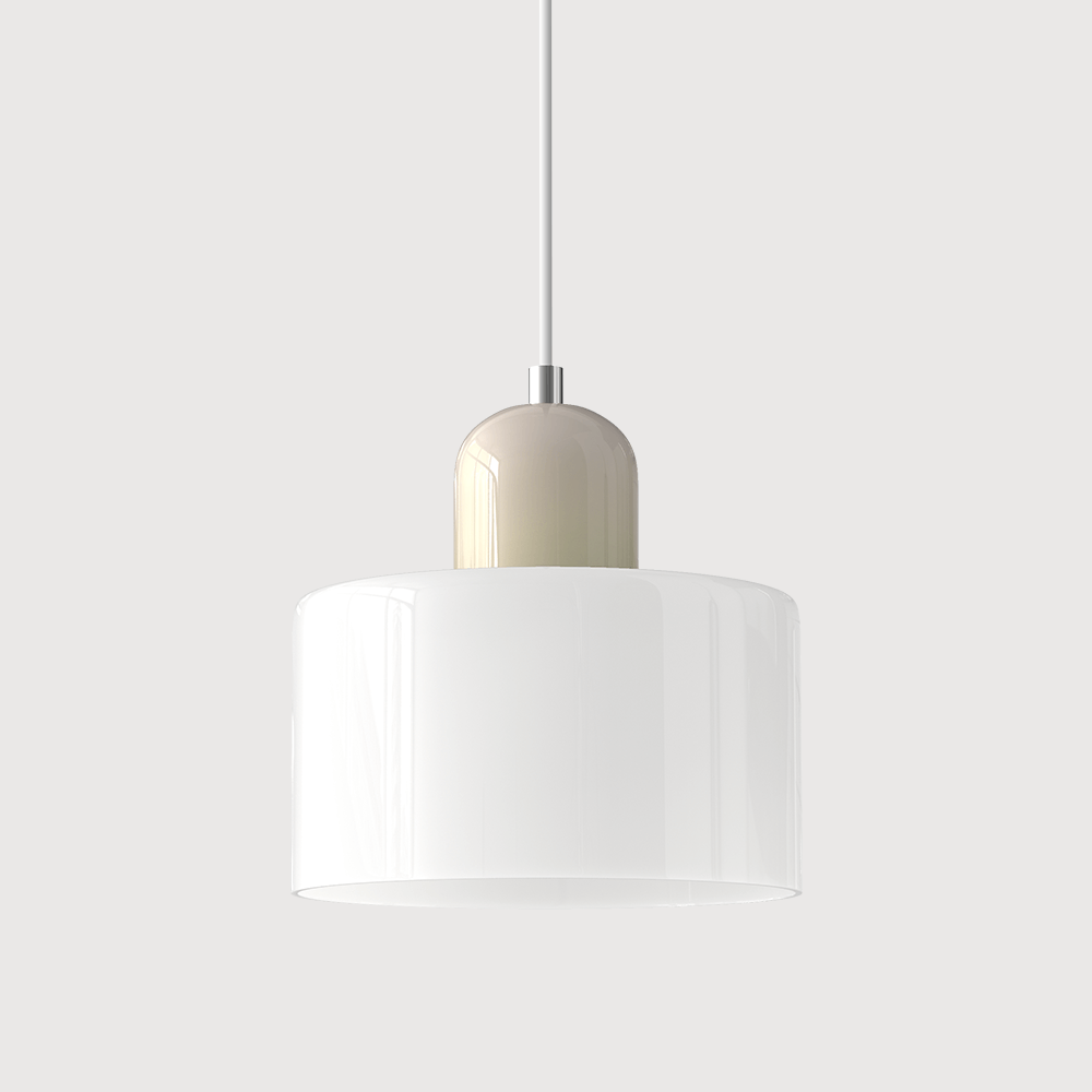 Bauhaus Glaspendelleuchte Modern