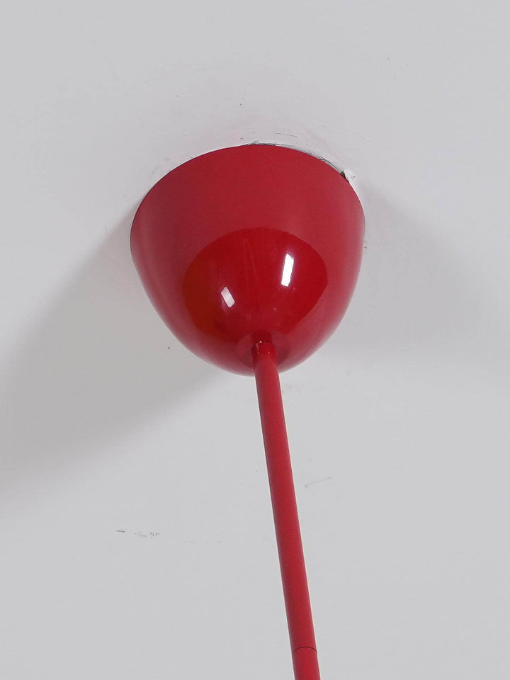 Suspension élégante en verre et métal