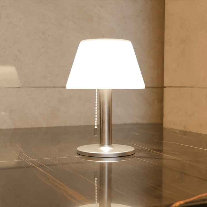 Solar-Tischlampe Außen, Solarlaterne Garten