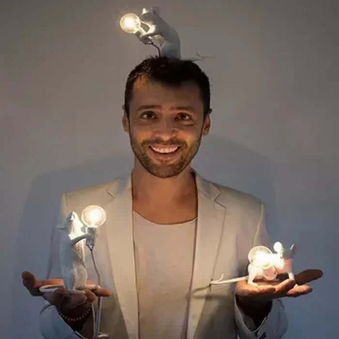 Dekorative Maus-Tischlampe