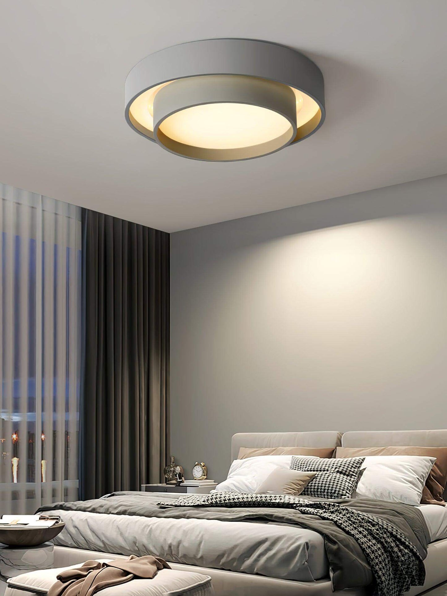 Moderne LED Deckenleuchte - rund