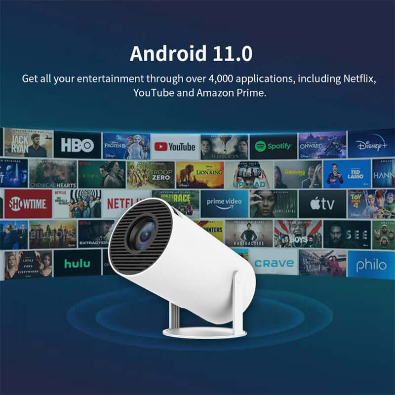Tragbarer 4K Smart Beamer