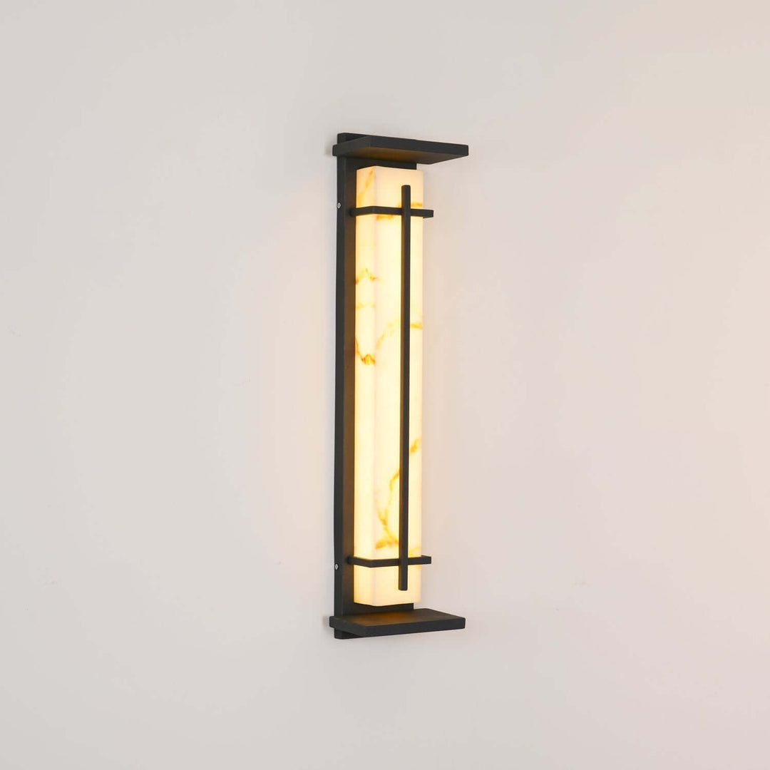 Quadratische LED-Außenwandleuchte