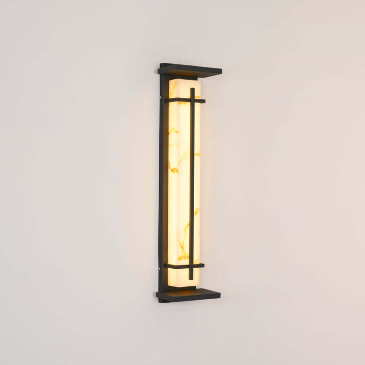 Quadratische LED-Außenwandleuchte