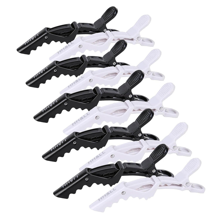 Haarstyling-Clips Set 10 Stück - Profi Friseur Haar Klammern