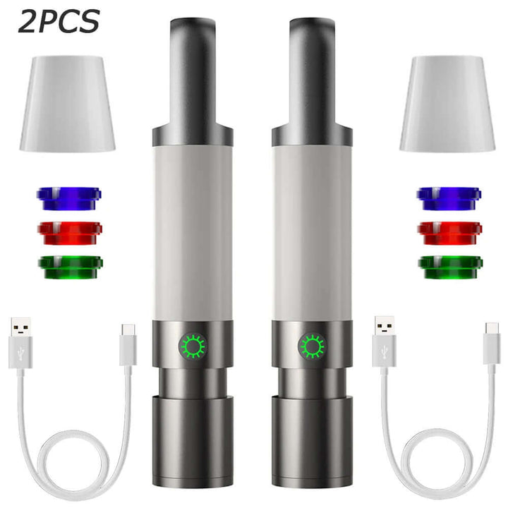 LED Taschenlampe, 1000 Lumen, 4 Modi, USB-C