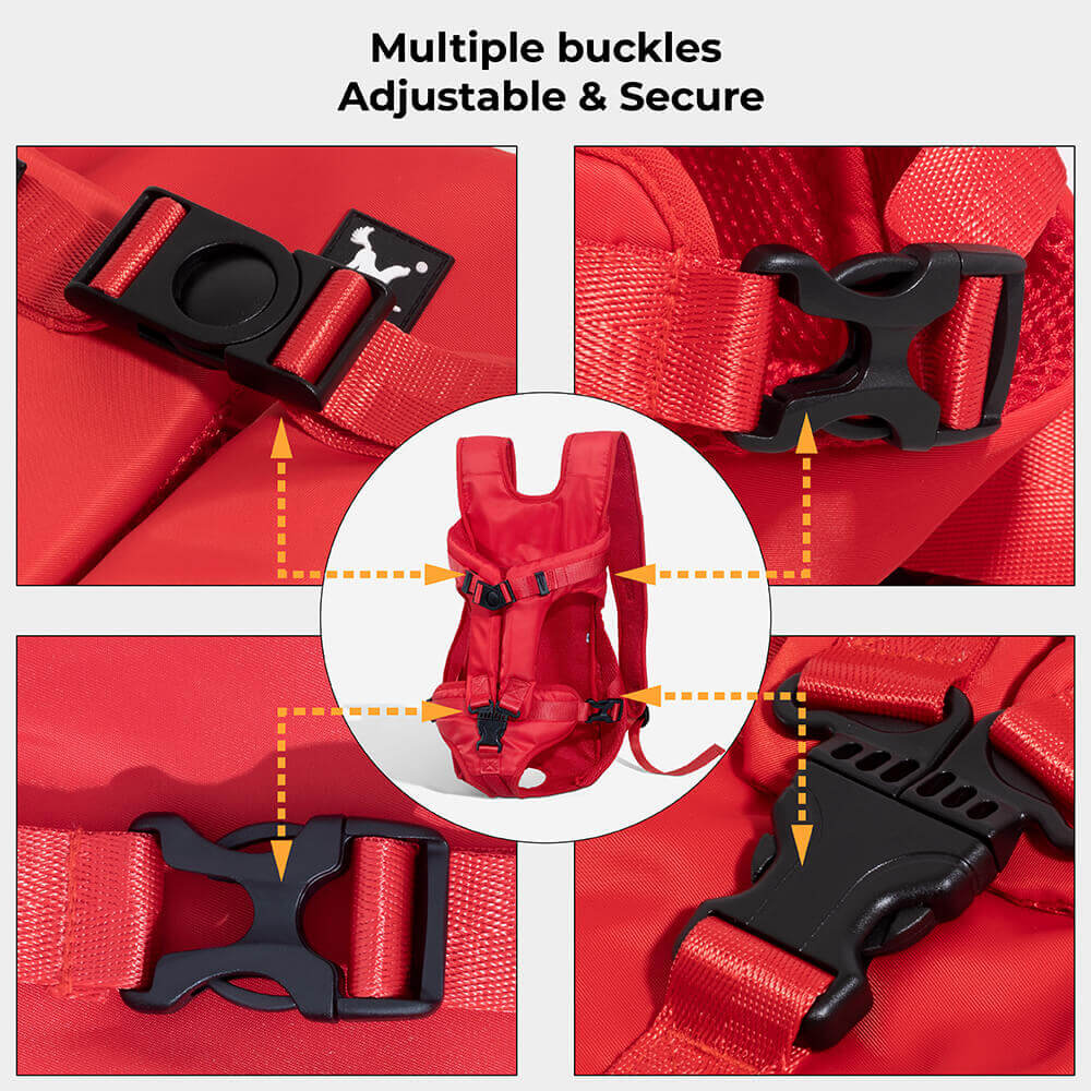 Hundetransport-Rucksack, verstellbar