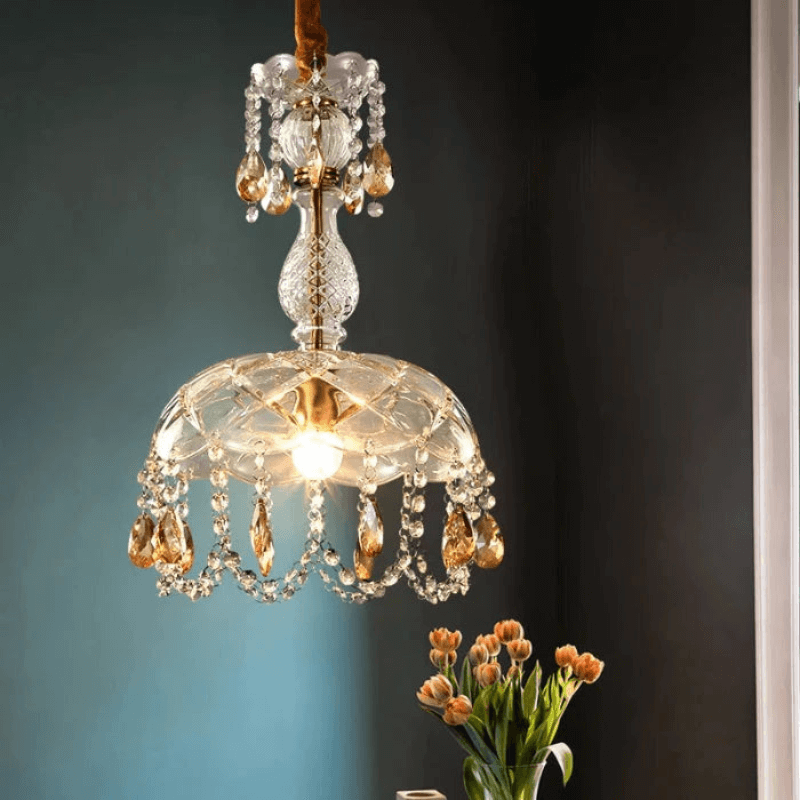 Lustre design en cristal de luxe