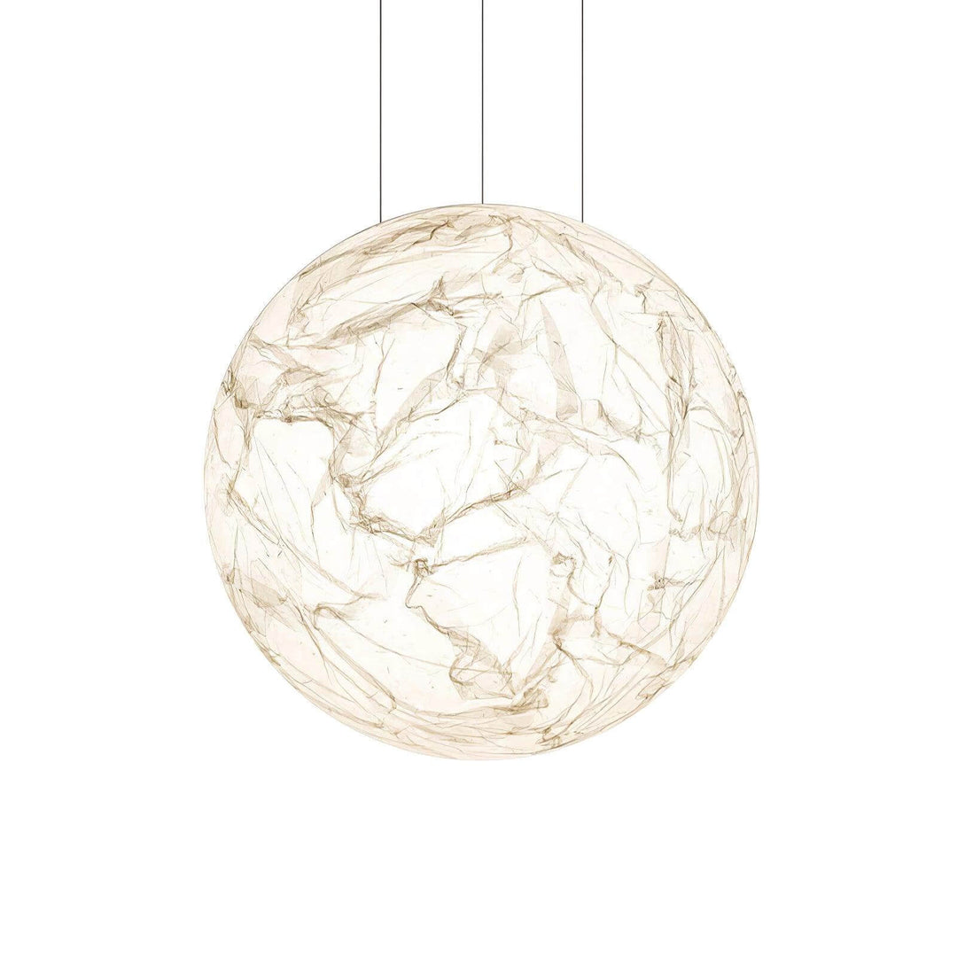 Suspension en soie Moon - design moderne