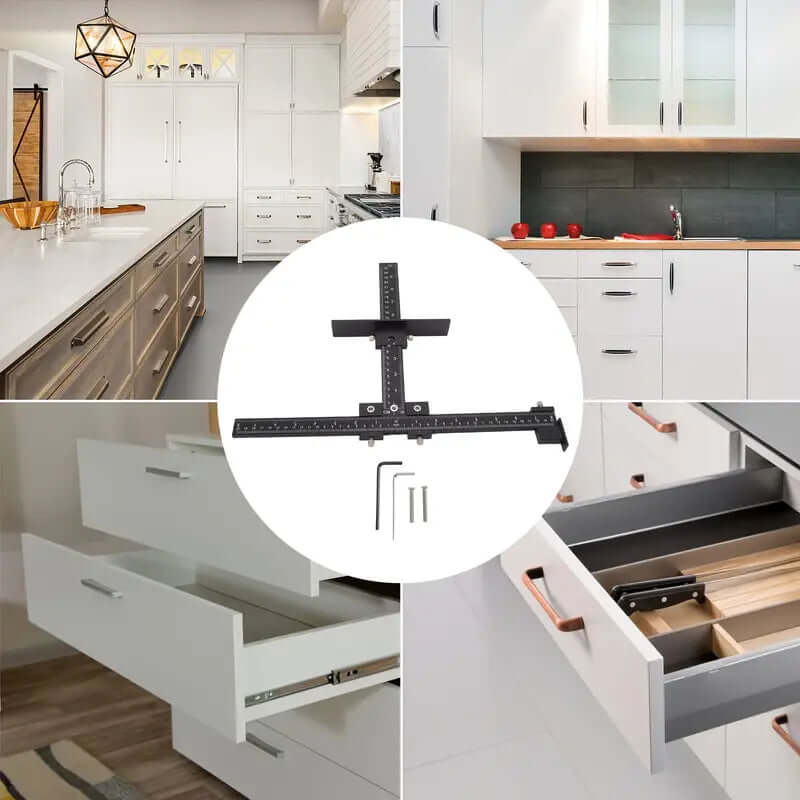 Präzisions-Bohrschablone für exakte Montage