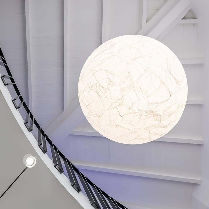 Suspension en soie Moon - design moderne