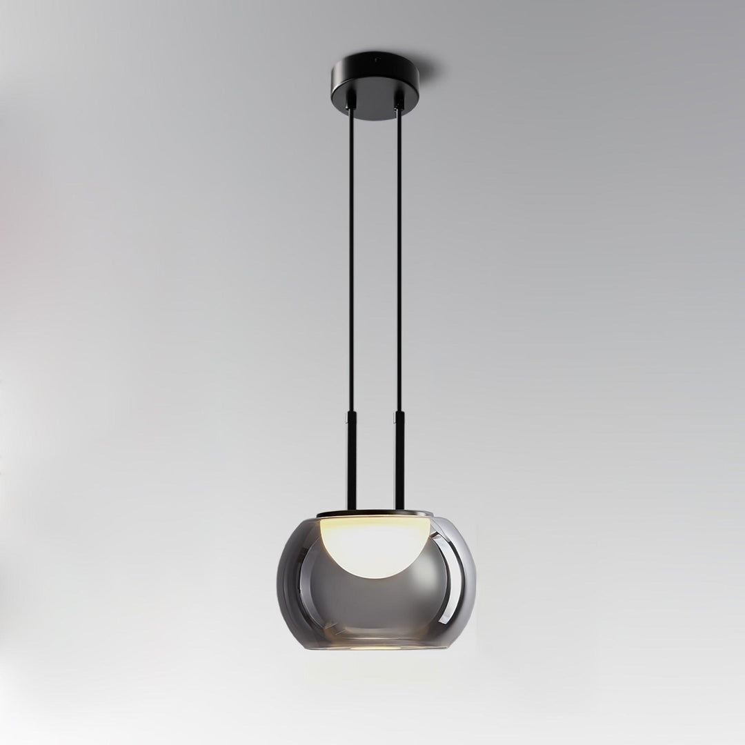 Suspension Halo moderne, 3 lumières