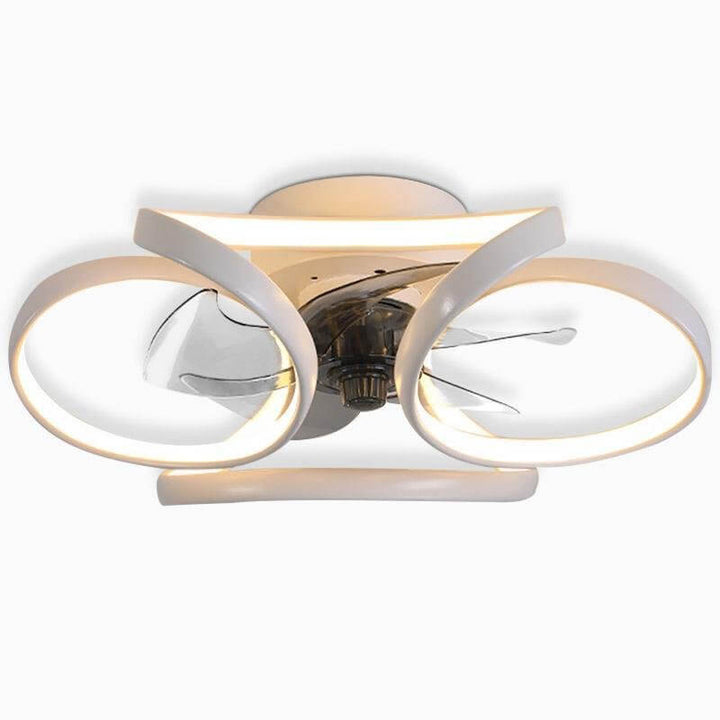 Ventilateur de plafond LED moderne