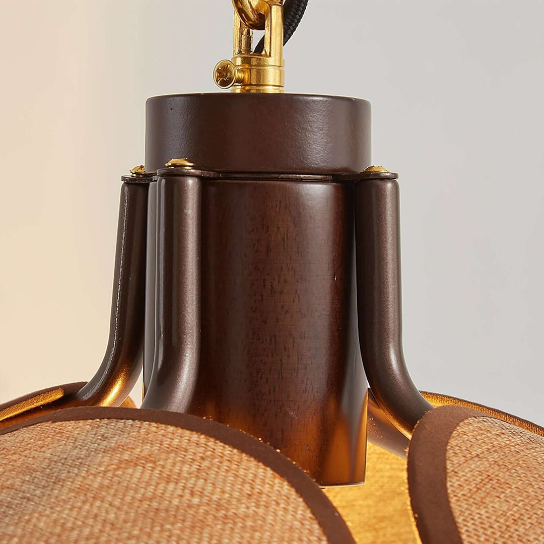 Applique murale pétales design moderne en tissu