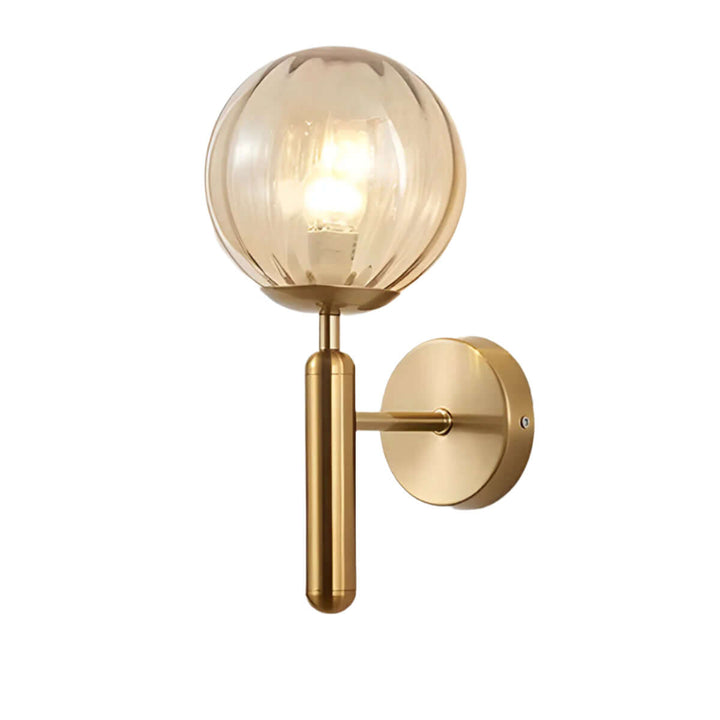 Applique murale élégante en verre de style vintage