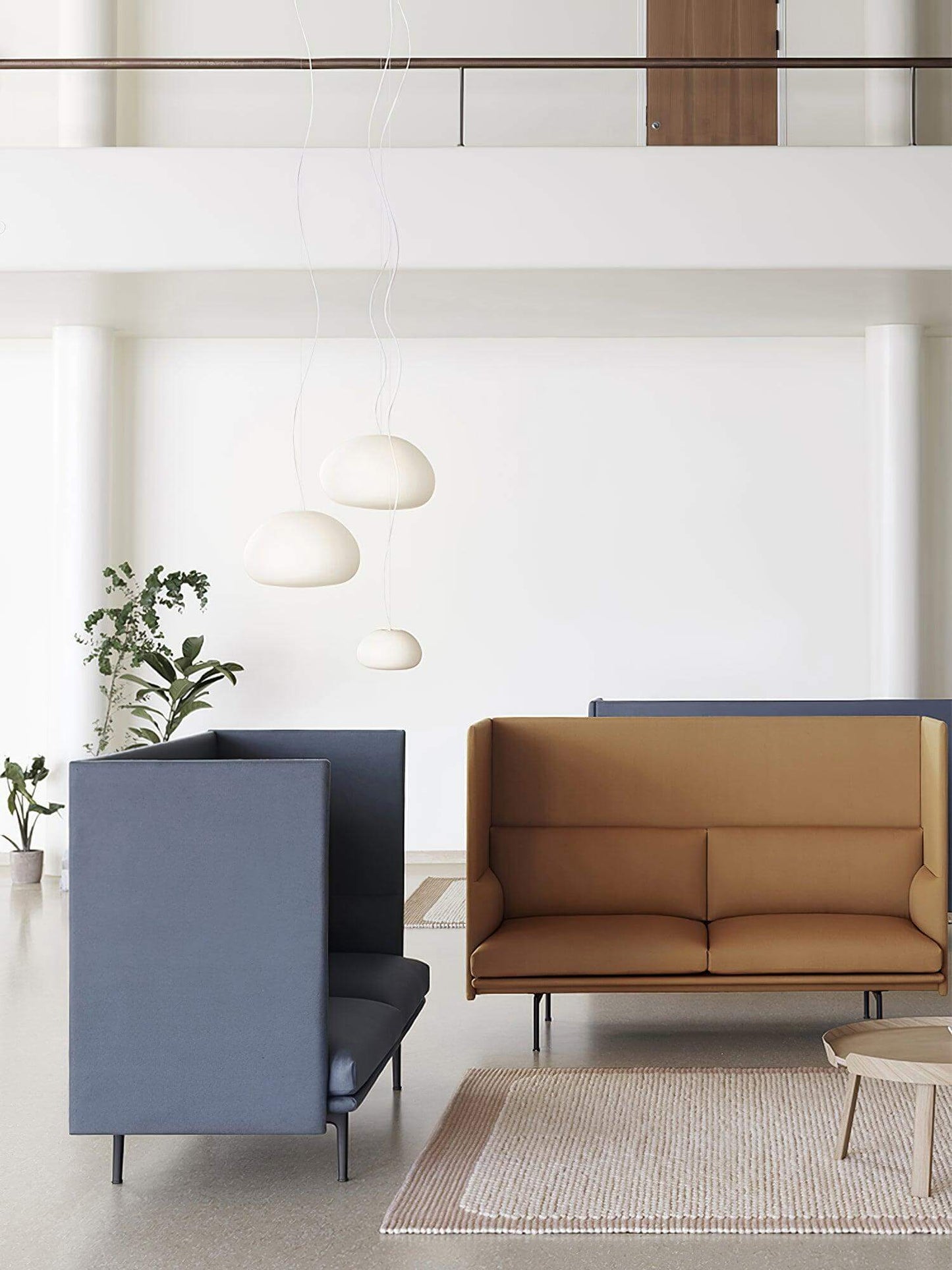 Moderne Glas-Pendelleuchte