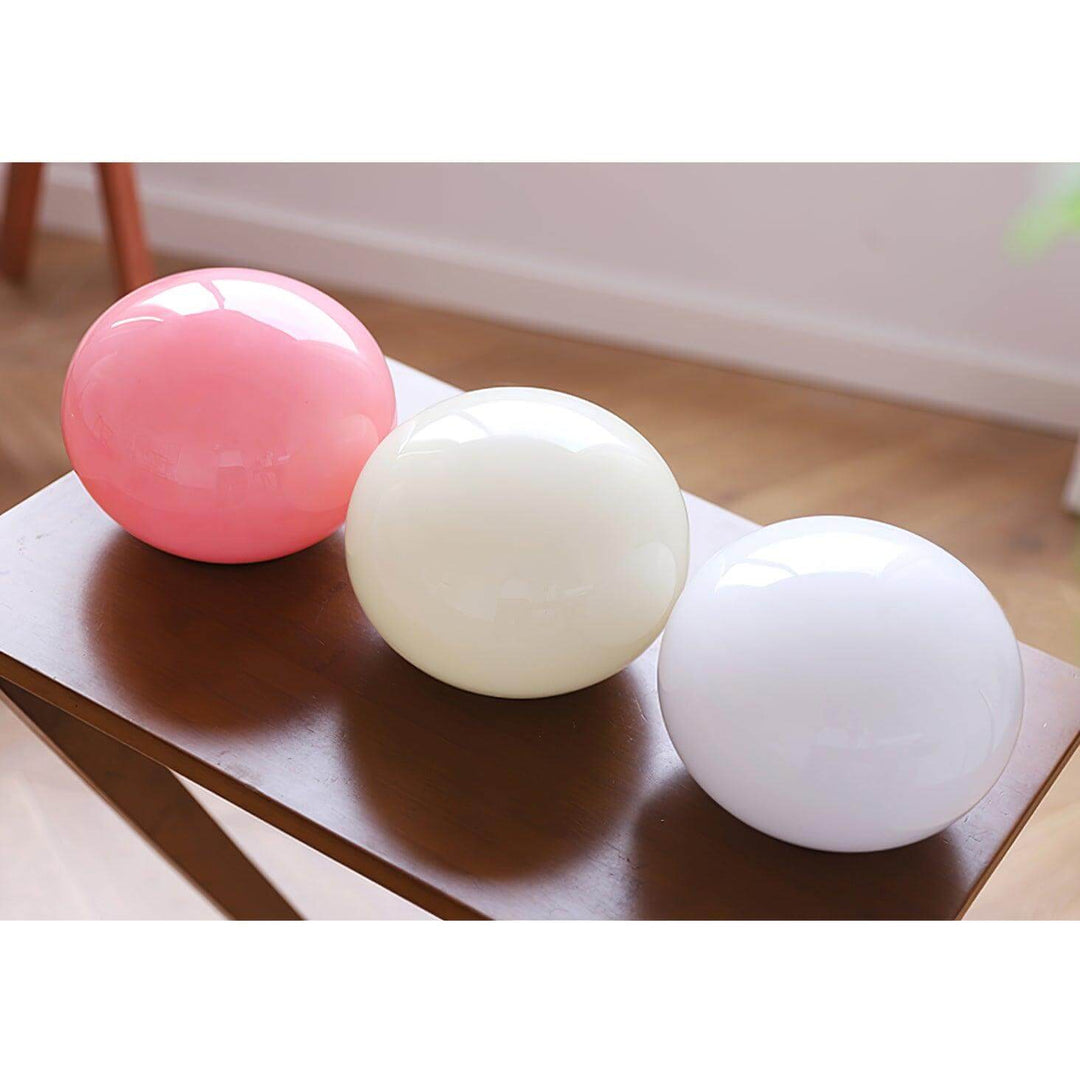 Applique murale moderne en verre rose